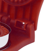 Sandwich Cutter Mold Manual Cake Bread Cutter Sealer Tool Round for Kitchen Cooking Red