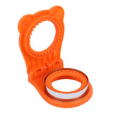 Sandwich Cutter Mold Manual Cake Bread Cutter Sealer Tool Round for Kitchen Cooking Orange In Australia - Darrahopens