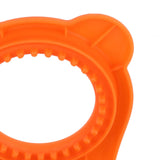 Sandwich Cutter Mold Manual Cake Bread Cutter Sealer Tool Round for Kitchen Cooking Orange