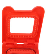 2 Pcs Red and Yellow Square Sandwich Cutter Stainless Steels Sandwich Cutters Set Sandwich Cutting Mold