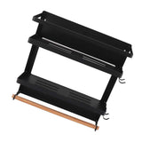 Magnetic Fridge Spice Rack Foldable Multifunctional Adjustable Durable Refrigerator Side Shelf for Kitchen 11.8in Double Tier In Australia - Darrahopens