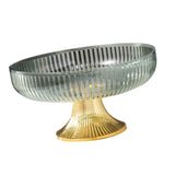Fruit Plate Multifunctional Plastic Stylish Space Saving Decorative Snack Bowl for Candy Nuts Fruit Green In Australia - Darrahopens
