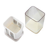 Yogurt Strainer with Extra Fine Mesh Strainer Bag Transparent Cover Multi Functional Cheese Filter