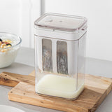 Yogurt Strainer with Extra Fine Mesh Strainer Bag Transparent Cover Multi Functional Cheese Filter