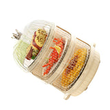 Dust Proof Food Storage Box Multi Functional Sealed Food Storage Container for Summer 3 Layers In Australia - Darrahopens