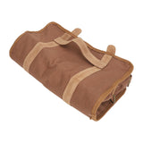 Bartender Tool Bag Bar Kit Bag Waterproof Canvas Multiple Compartments Portable Bartender Roll Up Bag with Shoulder Strap Coffee