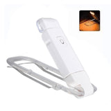 Clip On Book Light Foldable 3 Light Colors Eye Protection Portable USB Rechargeable Book Reading Light In Australia - Darrahopens