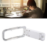 Clip On Book Light Foldable 3 Light Colors Eye Protection Portable USB Rechargeable Book Reading Light In Australia - Darrahopens