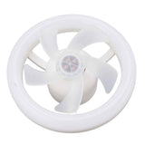Ceiling Fan Light 360 Degree Rotate Dimmable E27 Adjustable LED Lamp 5 Blade 48W with Remote Control for Garage 85‑265V In Australia - Darrahopens