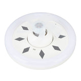 11.8in 60W Ceiling Fan with Light E27 LED Dimmable Ceiling Fans with Remote Control 3 Speeds 5 Blades 360 Degree Rotatable 85‑265V