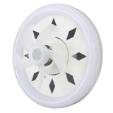 11.8in 60W Ceiling Fan with Light E27 LED Dimmable Ceiling Fans with Remote Control 3 Speeds 5 Blades 360 Degree Rotatable 85‑265V In Australia - Darrahopens