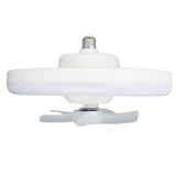 11.8in 60W Ceiling Fan with Light E27 LED Dimmable Ceiling Fans with Remote Control 3 Speeds 5 Blades 360 Degree Rotatable 85‑265V