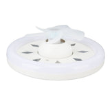 11.8in 60W Ceiling Fan with Light E27 LED Dimmable Ceiling Fans with Remote Control 3 Speeds 5 Blades 360 Degree Rotatable 85‑265V