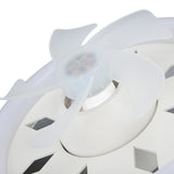 11.8in 60W Ceiling Fan with Light E27 LED Dimmable Ceiling Fans with Remote Control 3 Speeds 5 Blades 360 Degree Rotatable 85‑265V
