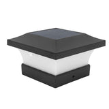 Solar Capital Lamp White Light 2000mAh IP65 LED Solar Post Cap Lights for Courtyard Fences Bridge 3W 6000K In Australia - Darrahopens