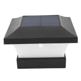 Solar Capital Lamp White Light 2000mAh IP65 LED Solar Post Cap Lights for Courtyard Fences Bridge 3W 6000K In Australia - Darrahopens