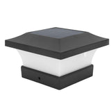 Solar Capital Lamp White Light 2000mAh IP65 LED Solar Post Cap Lights for Courtyard Fences Bridge 3W 6000K In Australia - Darrahopens
