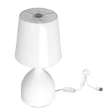 Bedside Table Lamp 5V Dimmer Touch Switch White Nightstand Lamp for Kids Room Living Room Bedroom Office