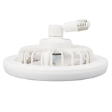 30W Ceiling Fan Light 9.8inch Adjustable Angle Remote Control Aroma 3 Speed Color Temperature E27 Fan Light 86‑265V