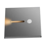 LED Motion Sensor Night Light ABS Small LED Induction Lamp for Bedside Corridor Hallway Grey In Australia - Darrahopens