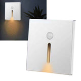 LED Motion Sensor Night Light ABS Small LED Induction Lamp for Bedside Corridor Hallway White In Australia - Darrahopens