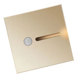 LED Motion Sensor Night Light ABS Small LED Induction Lamp for Bedside Corridor Hallway Gold In Australia - Darrahopens