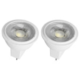2Pcs MR11 Light Bulb High Brightness 3W 110V Faster Heat Dissipation GU4 Spotlight Bulbs for Landscape Lighting Bedroom Kitchen White Light