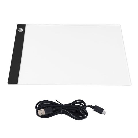 Copy Board A4 LED Light Box USB Powered 3 Level Brightness Tracing Pad for Drawing Sketching Animation In Australia - Darrahopens
