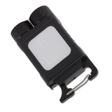 LED Keychain Flashlight 800LM USB Rechargeable Portable Mini Keychain Work Light Pocket Flashlight for Camping Hiking Fishing