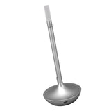 Cordless Table Lamp Innovative Candle Shape 3 Levels Brightness Dimmable Rechargeable LED Desk Lamp Silver In Australia - Darrahopens