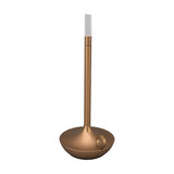 Cordless Table Lamp Innovative Candle Shape 3 Levels Brightness Dimmable Rechargeable LED Desk Lamp Gold