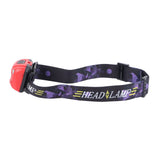 LED Headlamp Ultra Bright IPX7 Waterproof USB Rechargeable Headlamp with Sensor for Outdoor Fishing Running Camping