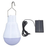 Solar Light Bulb Solar Panel LED Bulb ABS White Light 500mAh Battery Hook Design Solar Light for Emergency Camping Tent In Australia - Darrahopens