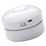 Motion Sensor Night Light 360 Degree Rotation LED Rechargeable Motion Activated Night Light for Stairs Wall Closet Cabinet White Light
