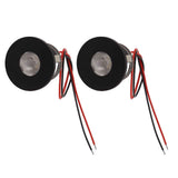 2PCS Recessed Mini LED Spotlight 15 Degrees 1 Watt 80LM Small LED Spotlight for Jewelry Showcase 12VDC In Australia - Darrahopens