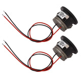 2PCS Recessed Mini LED Spotlight 15 Degrees 1 Watt 80LM Small LED Spotlight for Jewelry Showcase 12VDC In Australia - Darrahopens