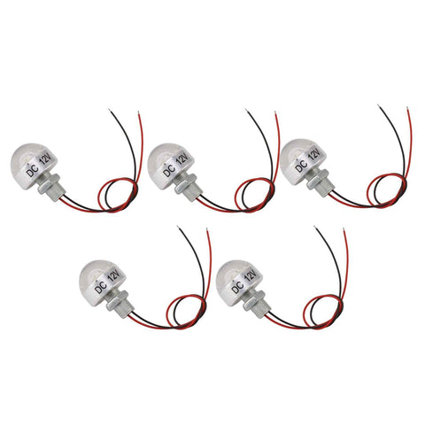 5PCS LED In Ground Well Light DC 12V 1W Mini Embedded Spotlight LED Deck Lamp for Jewel Cabinet Ceiling Stair Landscape In Australia - Darrahopens