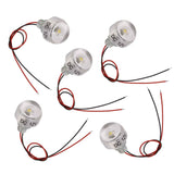 5PCS LED In Ground Well Light DC 12V 1W Mini Embedded Spotlight LED Deck Lamp for Jewel Cabinet Ceiling Stair Landscape In Australia - Darrahopens