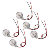 5PCS LED In Ground Well Light DC 12V 1W Mini Embedded Spotlight LED Deck Lamp for Jewel Cabinet Ceiling Stair Landscape In Australia - Darrahopens