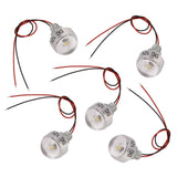 5PCS LED In Ground Well Light DC 12V 1W Mini Embedded Spotlight LED Deck Lamp for Jewel Cabinet Ceiling Stair Landscape In Australia - Darrahopens