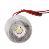 5PCS LED In Ground Well Light DC 12V 1W Mini Embedded Spotlight LED Deck Lamp for Jewel Cabinet Ceiling Stair Landscape