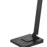 LED Desk Lamp with 3 Levels Brightness Eye Caring Office Reading Lamp Foldable Table Desk Lamp USB Wireless Charging Plug in Version