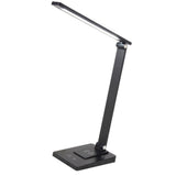 LED Desk Lamp with 3 Levels Brightness Eye Caring Office Reading Lamp Foldable Table Desk Lamp USB Wireless Charging 2500mAh Rechargeable Version
