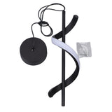 Spiral LED Pendant Light Black Glareless Bright Eyes Protection LED Hanging Lamp for Living Room Cafe Family 85‑265V Warm Light In Australia - Darrahopens