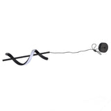 Spiral LED Pendant Light Black Glareless Bright Eyes Protection LED Hanging Lamp for Living Room Cafe Family 85‑265V White Light