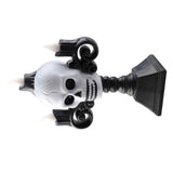 Skull Head LED Candle Light Lightweight Retro Spooky Green Light Plastic Skull Flameless Candle Lights for Party In Australia - Darrahopens