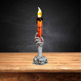 Halloween Skull Candle Holder Light Skeleton Ghost Hand Flameless Candle Lamp Party Bar Decoration Lamp Orange In Australia - Darrahopens