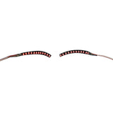 LED False Eyelashes Light Lightweight Stylish Reliable Luminous False Eyelashes Light for Party Bars Nightclubs Halloween Red In Australia - Darrahopens