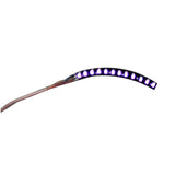 LED False Eyelashes Light Lightweight Stylish Reliable Luminous False Eyelashes Light for Party Bars Nightclubs Halloween Purple