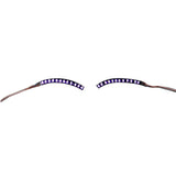 LED False Eyelashes Light Lightweight Stylish Reliable Luminous False Eyelashes Light for Party Bars Nightclubs Halloween Purple